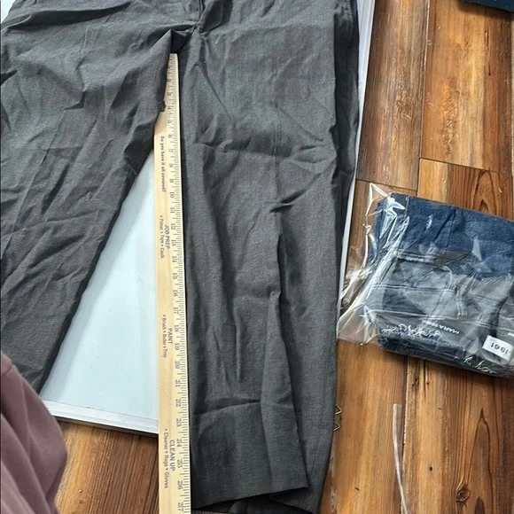 Jos a Banks  dark grey tailored fit Pants 35R - Picture 3 of 6